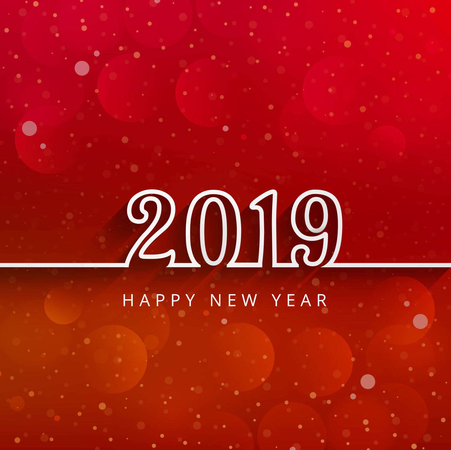 2019 Happy New Year celebration